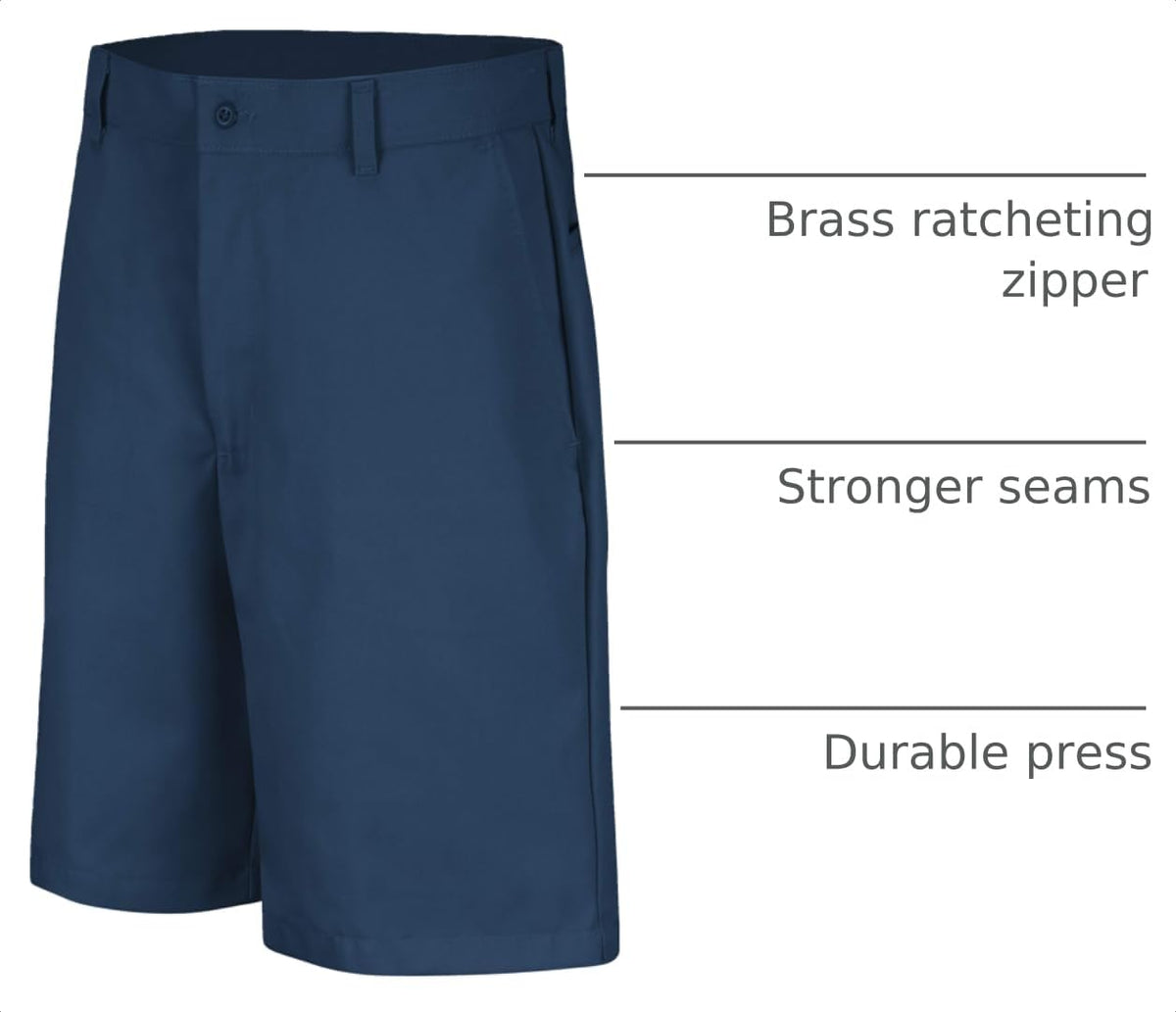Red Kap 36 / Navy / Cotton Casual Short Shorts