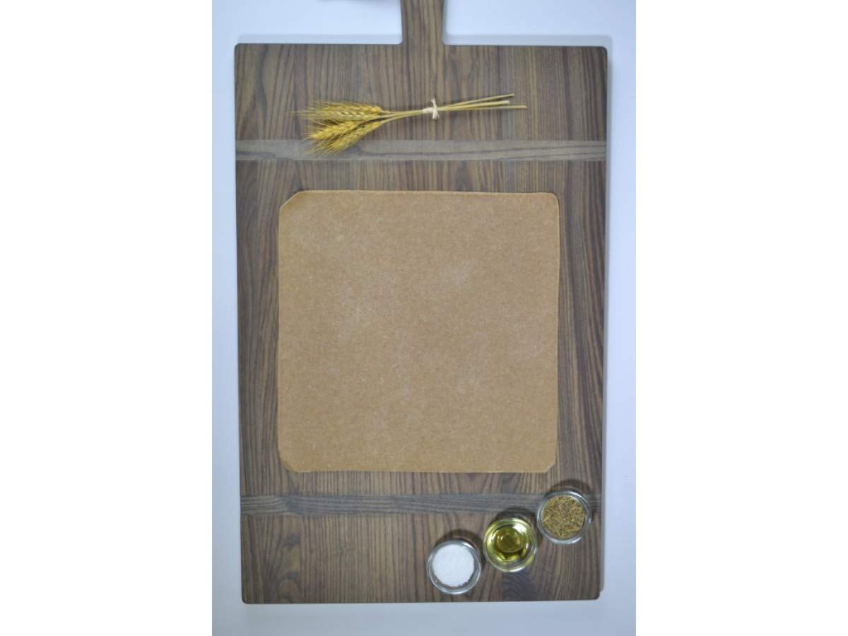 Crust Square Par Baked Whole Wheat Blend Flatbread by Ultra Thin – Pack of 40