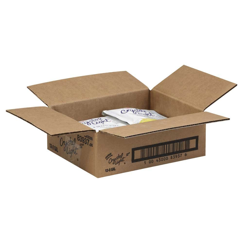 Lemonade Mix 12 Envelopes Per Case - Each Evelope Makes 2 Gallons by Crystal Light – 12 Count, Pack of 12, Model 83937