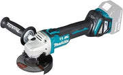 Makita DGA463Z Angle Grinder, 18 V, Blue, 115 mm