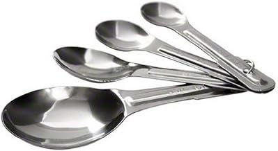 Tablecraft Set of 4 Stainless Steel Measuring Spoons