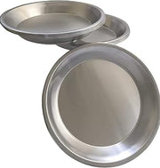 Chicago Metallic Pie Plate Aluminum Metal 9 Inch pan - Set of 10