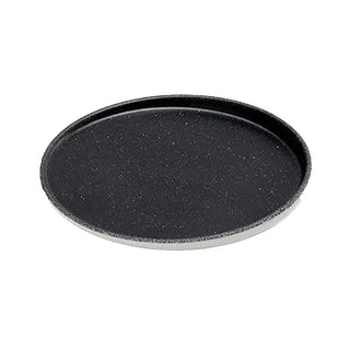 Melamine Round Plate by American Metalcraft – Melamine, Black, Model LFTPB11