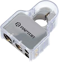 RAPTOR BY METRA ELECTRONICS PRO SERIES NEGATIVE BATTERY TERMINAL WITH DIGITAL METER - RBTDN