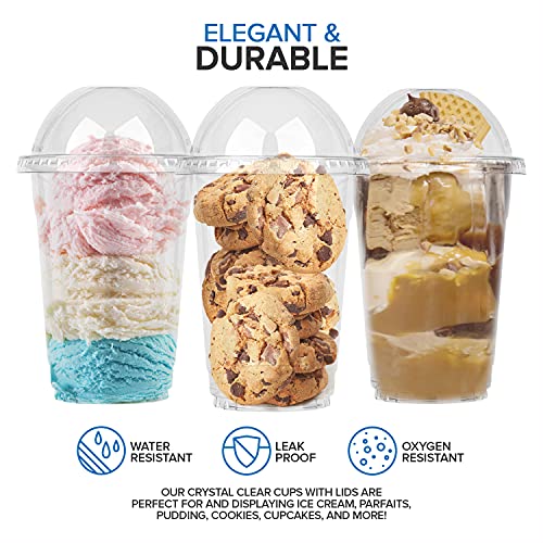 Stock Your Home 16 Ounce / Clear / Modern Cups
