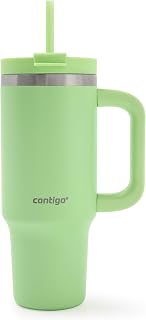 Contigo Streeterville 30oz Tumbler, Stainless Steel Vacuum Insulated, Leak-Proof, Cold for 29 Hours, Fits in cupholders, Cucumber