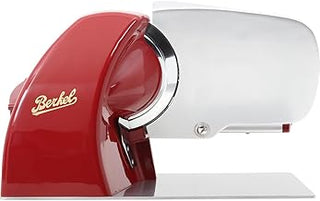 Berkel Home Line 200 Electric Slicer, 8in Blade, Compact, Red