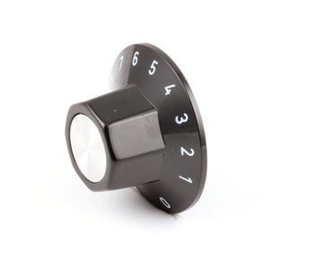 Control Knob by Vollrath – 1 Count (Pack of 1), Alloy Steel, Black, Model 23423-1