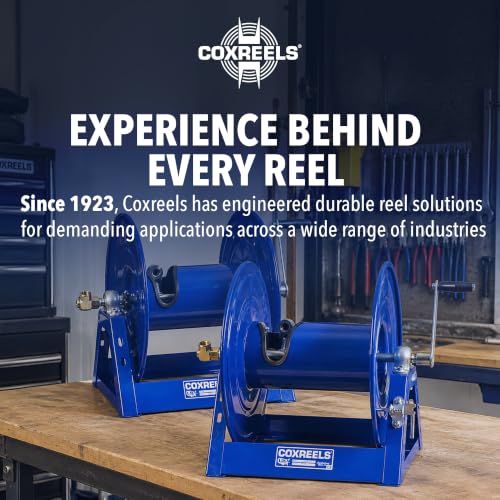 COXREELS 1 / 1/2" x 100' / Blue Hose Reels