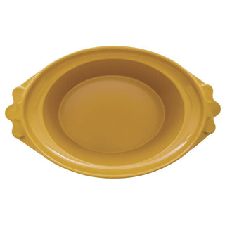 Large Yellow Serving Bowl Oval Melamine Mustard Yellow 17 1/2 x 12 1/2 x by HUBERT – Melamine, Mustard Yellow, Model H0009-MUSTARD