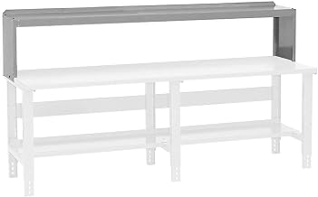 Global Industrial Riser - 96" W x 10-1/2"D x 12" H - Gray