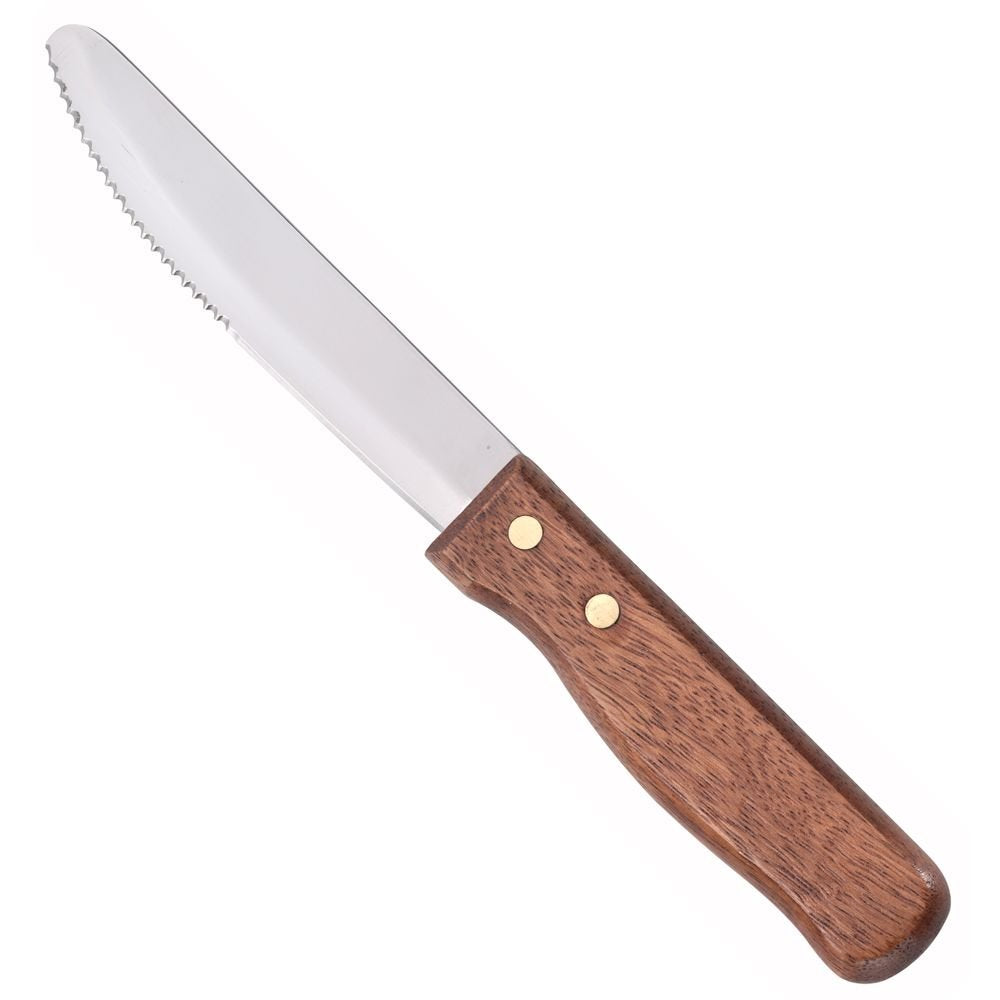 Stainless Utica Steak Knife by WALCO – Jumbo, Stainless Steel, Silver, Model 660527