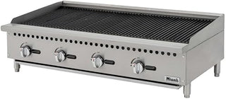 Migali C-CR48 48″ Wide Char-Rock Broiler - 140,000 BTU