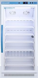 ACCUCOLD 8 Cu.Ft. Vaccine Refrigerator, Glass Door and White- ARG8PV