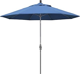 California Umbrella Crank Lift, Collar Tilt, Aluminum Pole