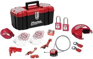 Master Lock Valve/Electrical Kit,Red,Plastic Case