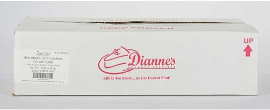 Diannes Gourmet Desserts Caramel Milk Chocolate Cake, 5.75 Pound -- 2 per case.