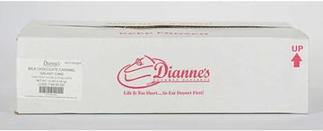 Diannes Gourmet Desserts Caramel Milk Chocolate Cake, 5.75 Pound -- 2 per case.