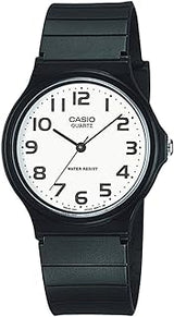 MQ24 Series | Quartz Analog Watch for Men | Water Resistant | Resin Case | Resin Band | Resin Glass | Three Hand Analog (HR, Min, SEC) | Classic Casio Design | 3 Year Battery