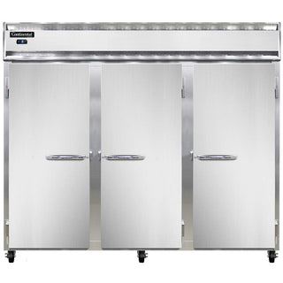 3FES-SA Extra-Wide Three Section Reach In Freezer by Continental Refrigerator – Model Continental Refrigerator 3FES SA