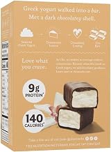 Clio Greek Yogurt Bar, Vanilla, 9g Protein, Kosher, Gluten Free, 7.05 Ounce (Pack of 6)