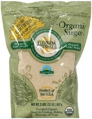Florida Crystals Florida Cryslals Organic Cane Sugar Poly Bag ( 6x2 LB) ( Value Bulk Multi-pack)