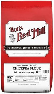 Bob's Red Mill Garbanzo Bean Flour, 25 Pound