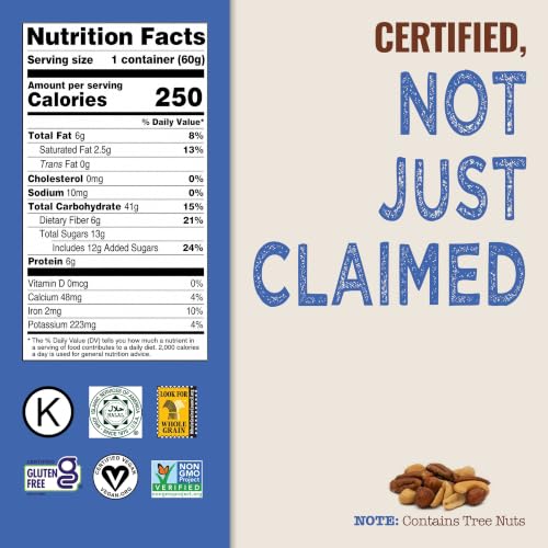 Modern Oats Coconut Almond / 2.11 Ounce (Pack of 12) / 1 Breakfast Foods