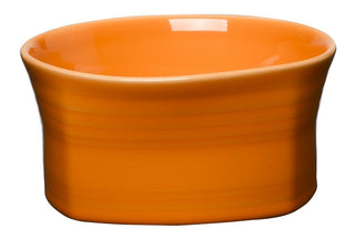 Fiesta 21-Ounce Square Medium Bowl by Homer Laughlin – Soup/Cereal Bowl, 21 ounces, Stoneware, Tangerine, Model 922-325