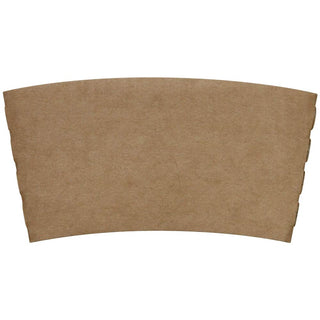[1,000 ct] Coffee Cup Sleeves Traditional Corrugated Coffee Cup Jackets for 10 oz to 24 oz Cups, Recyclable & Disposable (C5300 Kraft) by Karat – Model C5300 (Kraft)