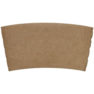 [1,000 ct] Coffee Cup Sleeves Traditional Corrugated Coffee Cup Jackets for 10 oz to 24 oz Cups, Recyclable & Disposable (C5300 Kraft) by Karat – Model C5300 (Kraft)
