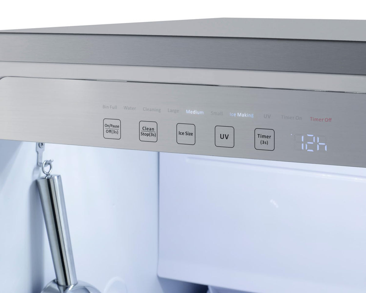 Summit Appliance Stainless Steel / Standard / 33.0 pounds Ice Machines