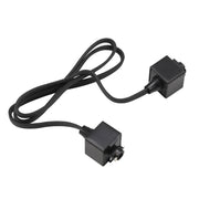 36in Jumper Cable Track to Track by Cal – 36 x 1.4 x 1.4, Plastic, Black, Model CALHT-307-BK