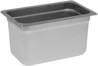 HUBERT 1/4 Size Steam Table Pan 22 Gauge Stainless Steel - 6"D