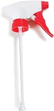 Carlisle 381700 Red / White Trigger Sprayer for 16 Oz. Bottle
