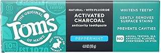 Tom's of Maine Natural Toothpaste, Charcoal, 4.0 oz.
