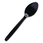 Cutlery For Cutlerease Dispensing System, Spoon 6", Black, 960/Box