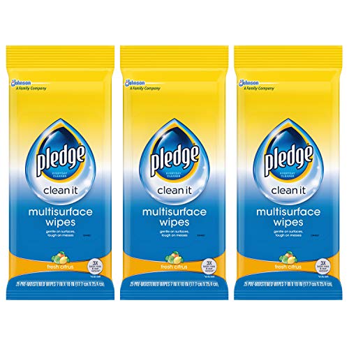 Pledge Fresh Citrus / 75 Count (Pack of 1) / Multi All-Purpose Cleaners