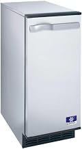 Manitowoc SM-50A 14 3/4" Air Cooled Undercounter Gourmet Cube Ice Machine with 25 lb. Bin - 53 lb.