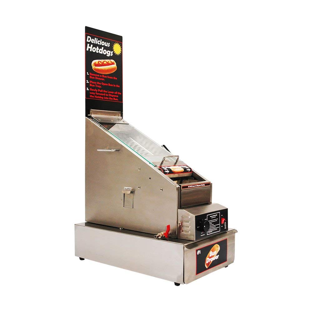 USA The Doghouse Hotdog Cooker by Benchmark – 10.0 quarts, Stainless Steel, Model 60024