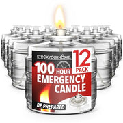 Stock Your Home 12 / 10 x 7,5 cm Candles