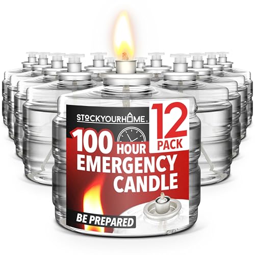 Stock Your Home 12 / 10 x 7,5 cm Candles