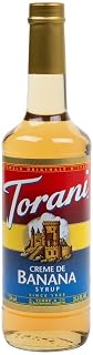 Torani Creme De Banana Syrup, 750mL