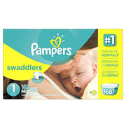 Pampers Size 1 / 168.0 / Multicolor Baby Diapers