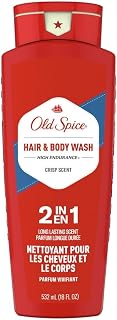 Old Spice High Endurance Hair + Body Wash for Men, Crisp Scent, 18 fl oz