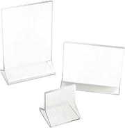 Cal-Mil Clear 4" x 7" Card Holder