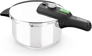 Braisogona M560001 Monix Quick Stainless Steel Pressure Cooker, 22 cm, 4 L, Silver