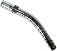 ProTeam 103505 13-inch Curved Chrome Wand with Button Lock, Vacuum Wand Attachment