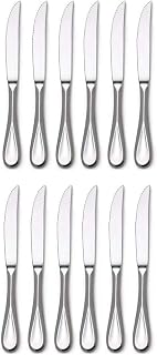 Mikasa Bravo 18/10 Stainless Steel High-Carbon Steak Knife (Set of Twelve)