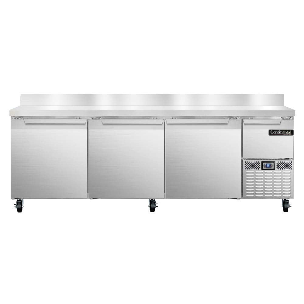 CRA93-BS Refrigerated Base Worktop Unit by Continental Refrigerator – Commercial Grade